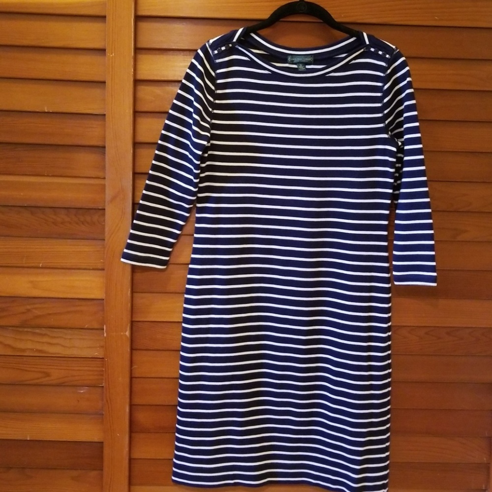 Ralph Lauren nautical sheath dress